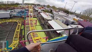 Speed Mouse Coaster Jour Foire de Caen 2018  On ride POV [upl. by Demahum]