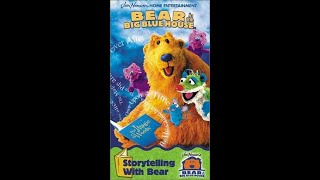 Opening to Bear in the Big Blue House Storytelling With Bear VHS 2001 [upl. by Notyrb]