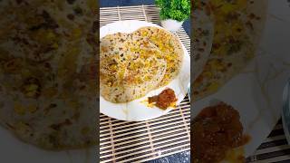 Sabse acha breakfast paneer parathashortfeed paratharecipe paneerrecipe streetfood [upl. by Aizirk]