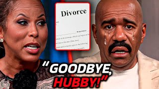 Marjorie FILES For DIVORCE From Steve Harvey On Diddy’s Arrest Day amp RUNS With His Money [upl. by Artaed]