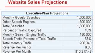 Startup Financial Projections  Sales [upl. by Ydissahc]