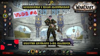 4K Eeasy amp fast Leveling Hunter 1 to 60 World of Warcraft Shadowlands DPS leveling Vlog 4 [upl. by Esetal]