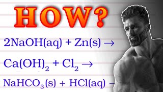 Acids Bases Salts “REACTIONS TRICKS”🔥 Class 10 Find products of reactions easily😱 [upl. by Airetnuhs]