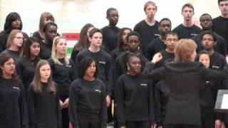 Bramalea SS LEV Choir  No Body knows the trouble ive seen 11th March 2010 [upl. by Wardlaw365]