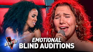 The Most EMOTIONAL Blind Auditions Leaving the Coaches in Tears on The Voice [upl. by Kerge]