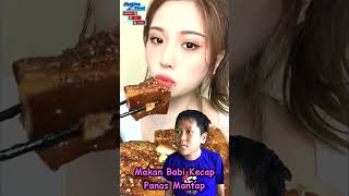 Viral 2024 Terbaru Mukbang Daging Lemak Babi Panas Banyak Banget [upl. by Territus557]