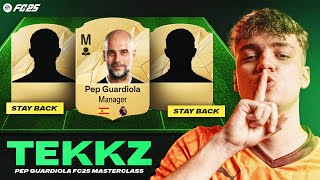 FC PRO PEP GUARDIOLA CUSTOM TACTICS  FC 25 Masterclass by Tekkz [upl. by Arul747]