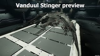 Star Citizen vanduul Stinger preview [upl. by Dyun431]