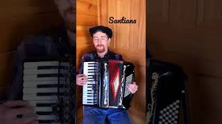 “Santiana” Sea Shanty on Accordion ⚓️ [upl. by Ahsemit]