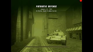 Conflict Desert Storm 1 Mission 8 PATRIOTIC DEFENSE [upl. by Durware]