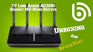 TPLink Archer AC3150 Wireless MUMIMO Gigabit Router Unboxing [upl. by Enelez]