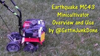 Earthquake MC43 Minicultivator Overview amp Use by GettinJunkDone [upl. by Phyllis]