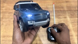 Unboxing Remote control defender toy car 4channel ￼ rechargeable [upl. by Eerbua]