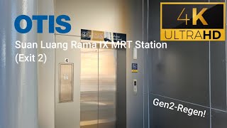 OTIS lift at Suan Luang Rama IX MRT Station Exit 2 [upl. by Burford]