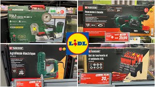 LIDL BRICOLAGE PARKSIDE  BRADERIE PARKSIDE  JARDIN [upl. by Hibben]