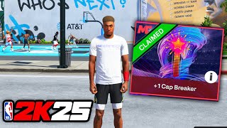 Best Attributes to Use 1 Cap Breaker on NBA 2K25 [upl. by Animas]