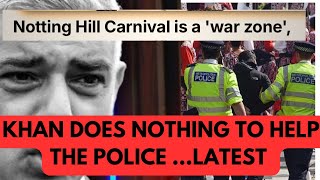 POLICE LEFT TERRIFIED BY SADIQ KHAN OVER THIS LATEST london POLICE carnival [upl. by Stringer]