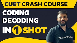 CODING DECODING in 1 Shot  MAT  All Concepts amp Imp Questions  CUET Crash Course 2022 🔥 [upl. by Zeuqram330]