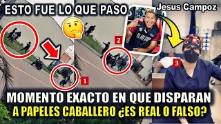 Captan MOMENTO EXACTO que DISPARAN a PAPELES CABALLERO influencer el MI SUB en Guayaquil ESTO PASO [upl. by Clover]