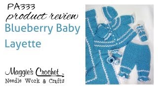 Blueberry Baby Layette  Product Review PA333 [upl. by Winny]