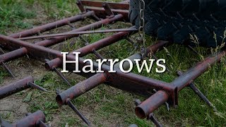 Harrows  Organic Weed Control [upl. by Atiseret173]