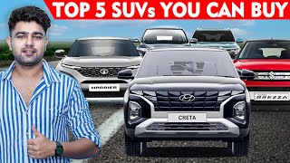 TOP RATED SUVs in India 2024 🔥 Best Options to Consider [upl. by Josy]