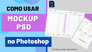 Como usar Mockup PSD no Photoshop [upl. by Lina382]