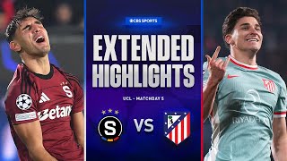 Sparta Praha vs Atlético Madrid Extended Highlights  UCL League Phase MD 5  CBS Sports Golazo [upl. by Gleeson]