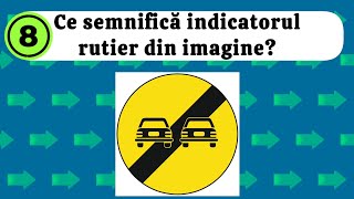 Cât de bine cunoști semnele de circulație • Test 30 ÎNTREBĂRI [upl. by Goebel417]