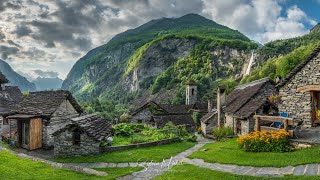 Val Bavona in Ticino Switzerland 4K [upl. by Assened]