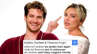 Andrew Garfield amp Florence Pugh Answer The Webs Most Searched Questions  WIRED [upl. by Mulloy]