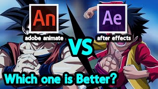 Adobe Animate vs After Effects  Ultimate Comparison [upl. by Marjory]