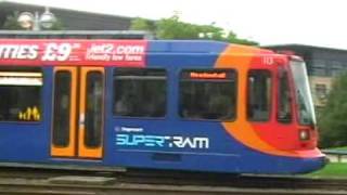 Sheffield Supertram  Summer 2010 [upl. by Soinotna405]