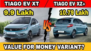 Tiago EV XT vs XZ Variant। कौनसा Variant खरीदे जानिये।। [upl. by Pussej377]