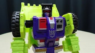 Generations Combiner Wars SCRAPPER Devastator Part 5 EmGos Transformers Reviews N Stuff [upl. by Ambrogino]