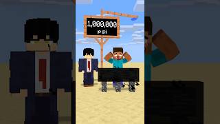 HELP Herobrine To Power Up Break Heavier And Heavier Bedrock friendship shorts trending anime [upl. by Felizio]