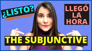 When to use SUBJUNCTIVE in Spanish  Introduction to the PRESENT SUBJUNCTIVE [upl. by Ykcir]