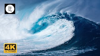 10 Hours of Huge Waves  Relaxing Sounds for Sleep Ocean Sounds Ambiance for Relaxation amp Spa [upl. by Amorete]