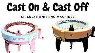 Cast On and Cast Off Knitting Machine [upl. by Ace]