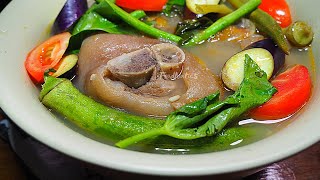 THE PERFECT SINIGANG NA PATA NG BABOY BY FOODNATICS [upl. by Tristram]