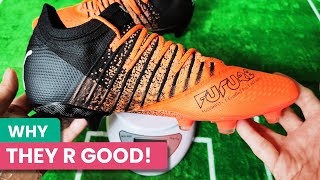 Puma Future Z 13 Neon Citrus Orange Review [upl. by Adnalram]