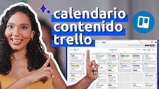 Haz un calendario de contenido para redes sociales con Trello  App para hacer un plan de contenido [upl. by Netti]