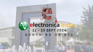 Join IBS Electronics at Electronica India 2024  Register Now for FREE [upl. by Hsevahb]