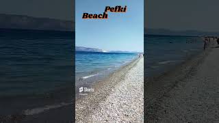 Pefki Beach EVIA ISLAND GREECE holidays in Greece summer Πευκί Ευβοίας Βόρεια Εύβοια ΕΛΛΑΔΑ [upl. by Sardse]