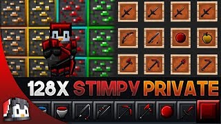 Stimpy Private 128x MCPE PvP Texture Pack FPS Friendly [upl. by Katrine]