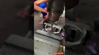 Pistoncutting videosmechanical engineeringpiston working videosshortvideoyoutubeshortstrending [upl. by Cartan]