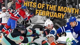 NHL Hits of the Month Febuary 2024 [upl. by Slosberg]