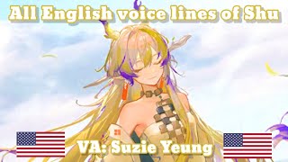 Arknights Shus EN voice lines [upl. by Burke]