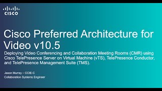 Deploying Cisco Video Conferencing and Collaboration Meeting Rooms CMR [upl. by Elaen608]