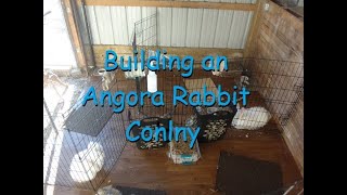 DIY Angora Rabbit Colony Mansion [upl. by Ariaek593]